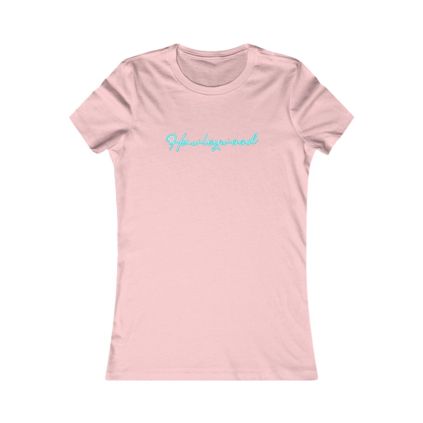 Hawleywood Vintage Retro Ringspun Cotton Fitted Womens Tee - Live the Dream