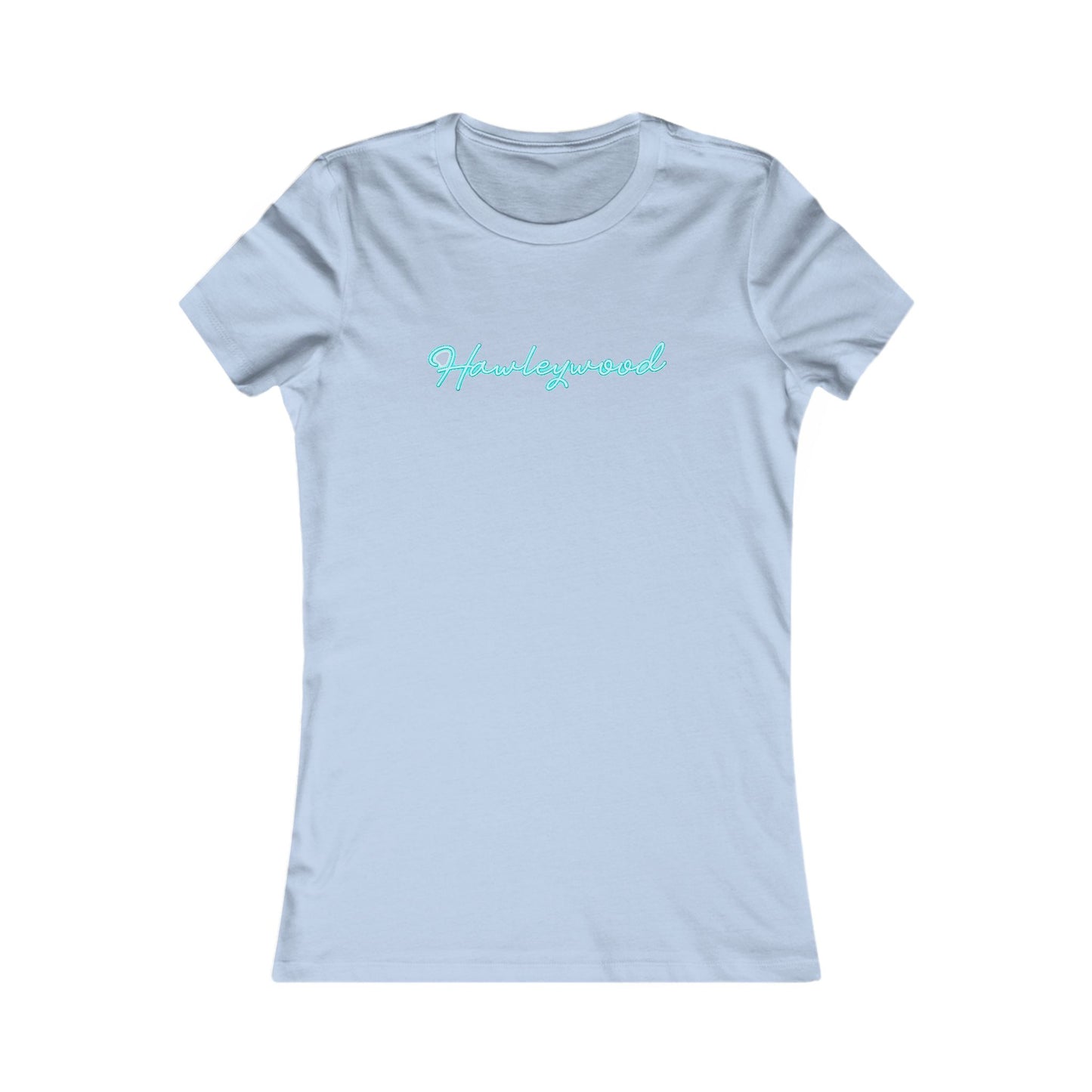 Hawleywood Vintage Retro Ringspun Cotton Fitted Womens Tee - Live the Dream