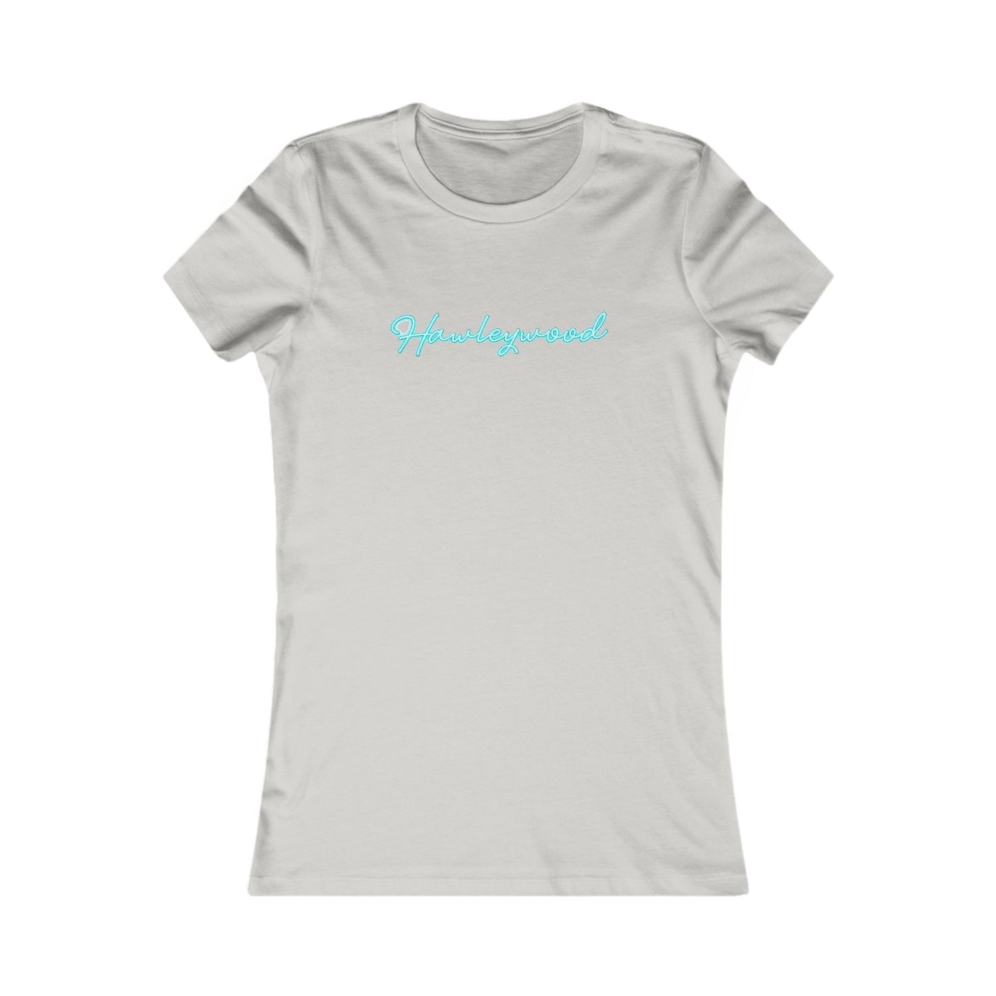Hawleywood Vintage Retro Ringspun Cotton Fitted Womens Tee - Live the Dream