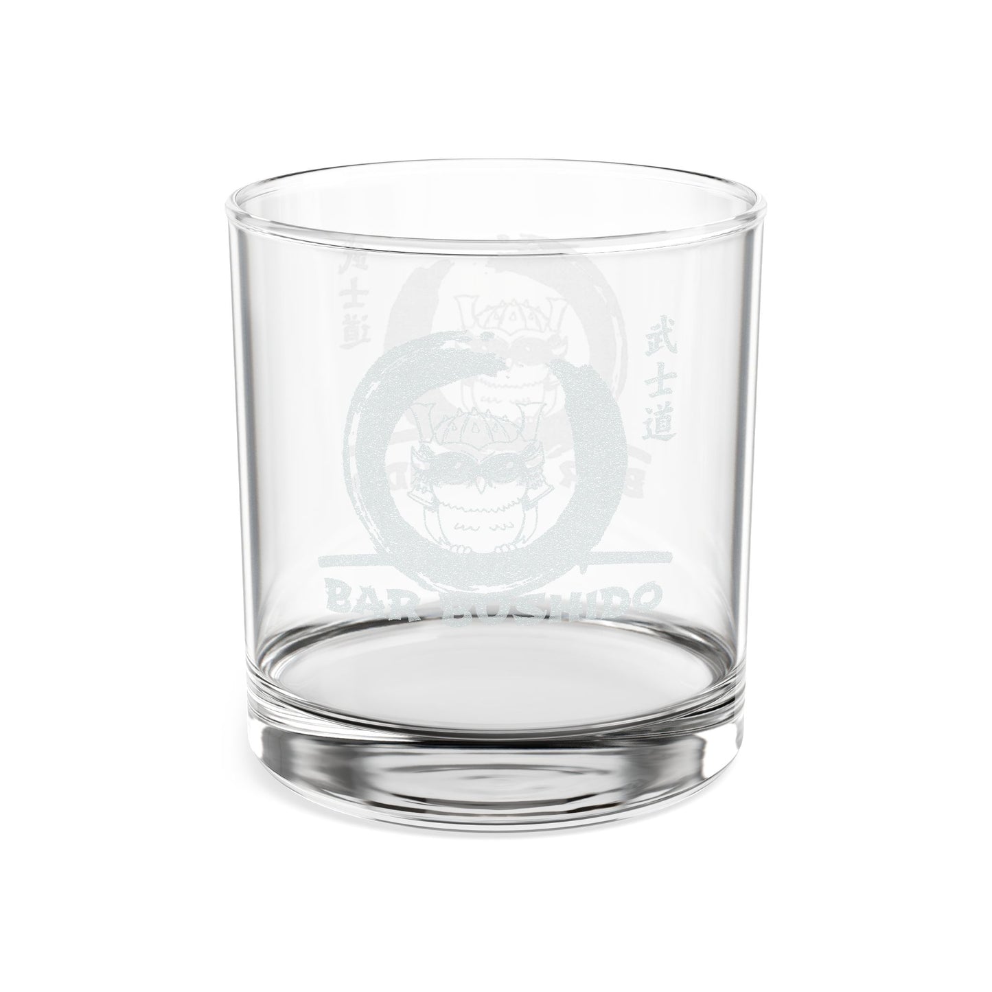 Bar Bushido Whisky Glass - Engraved Logo