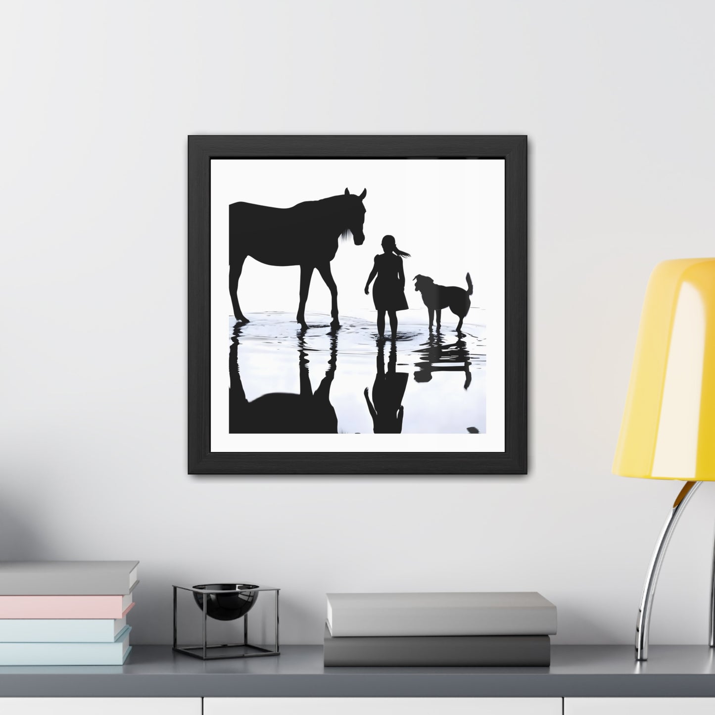 Shoreline Trio - Tide & Light Series Framed Poster