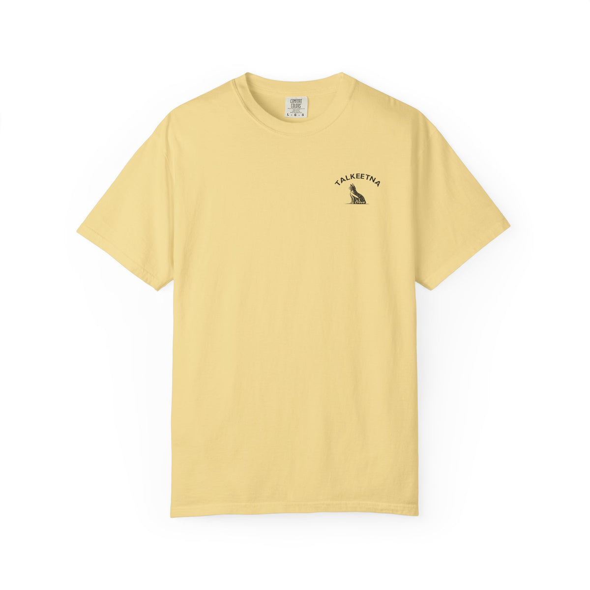 Talkeetna Alaska Cat Mayor Garment-Dyed Heavyweight Tee