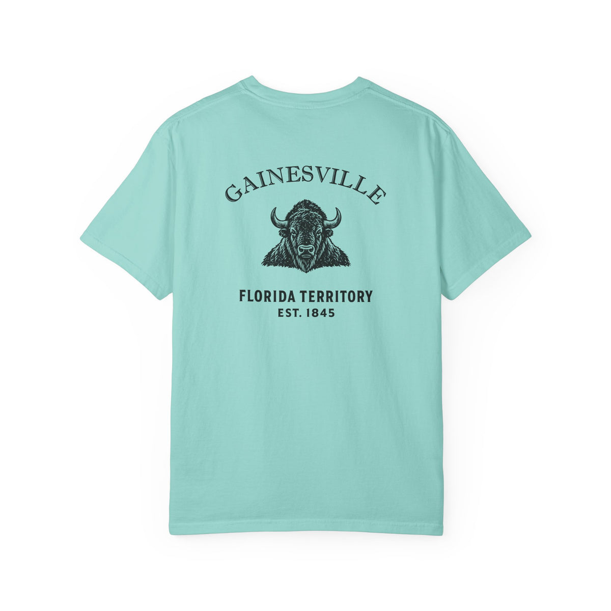 Gainesville Florida Bison Garment-Dyed Heavyweight Tee