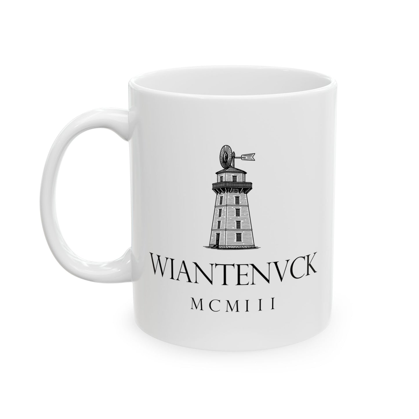 Wiantenuck Ceramic Mug - Combo Logo
