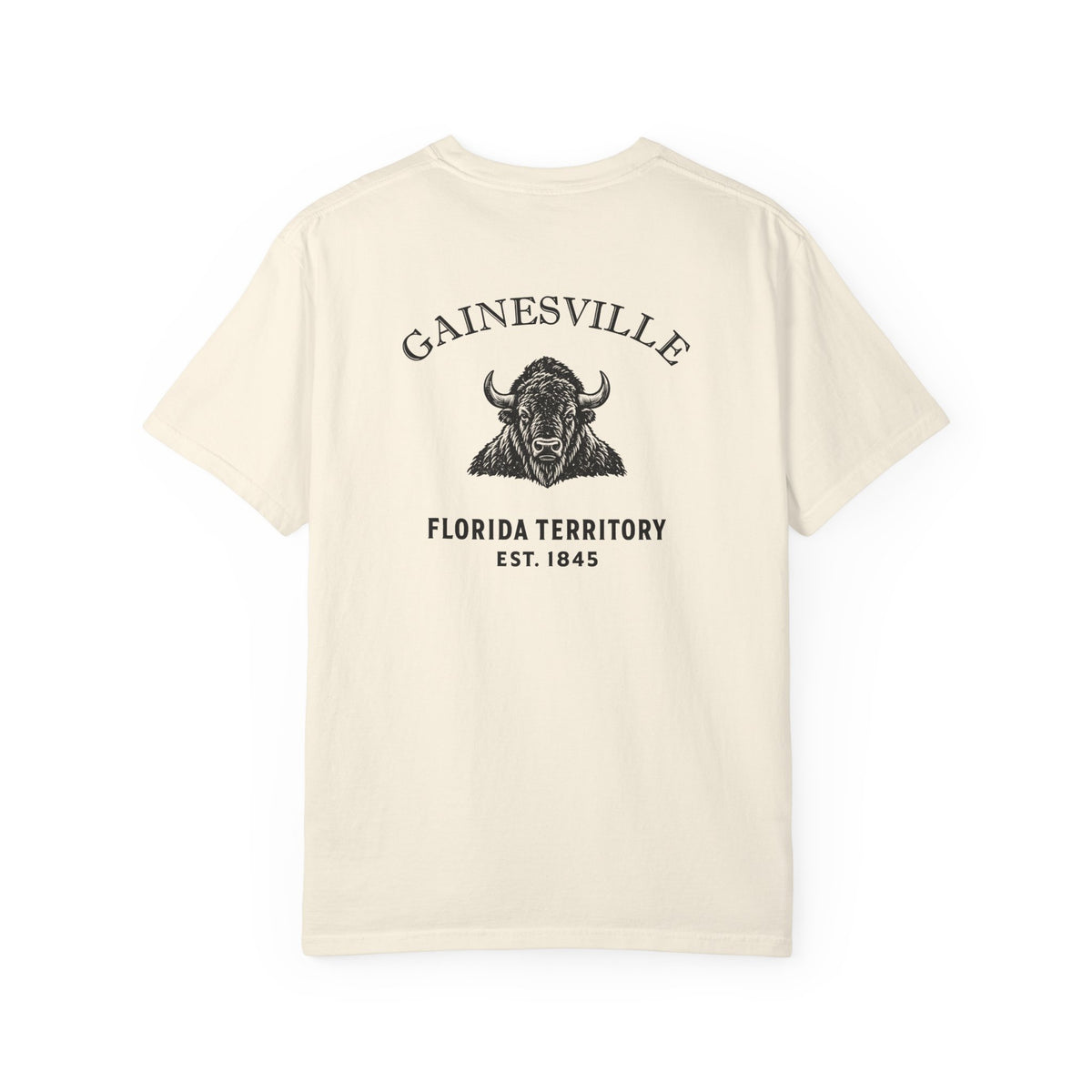 Gainesville Florida Bison Garment-Dyed Heavyweight Tee