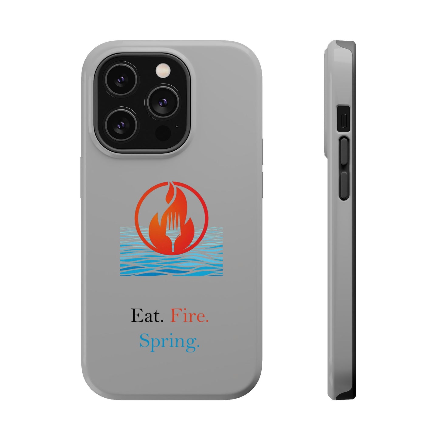 Eat Fire Spring iPhone Case - Image Logo
