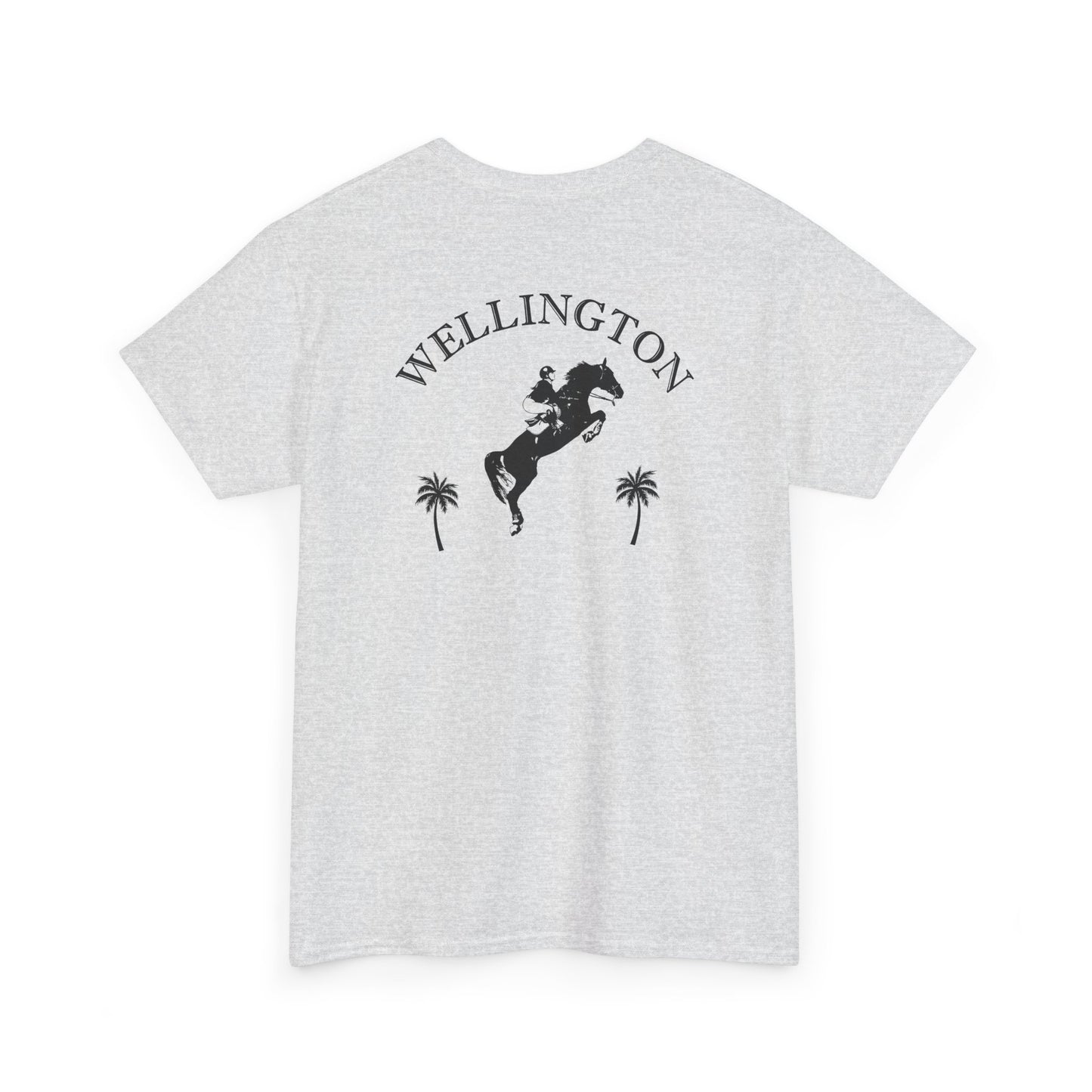 Wellington Florida Vintage Retro Unisex Heavy Cotton Equestrian Tee