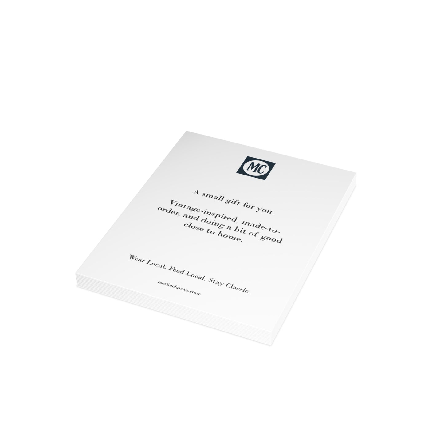 Merlin Classics Enclosure Card Set - Black Logo