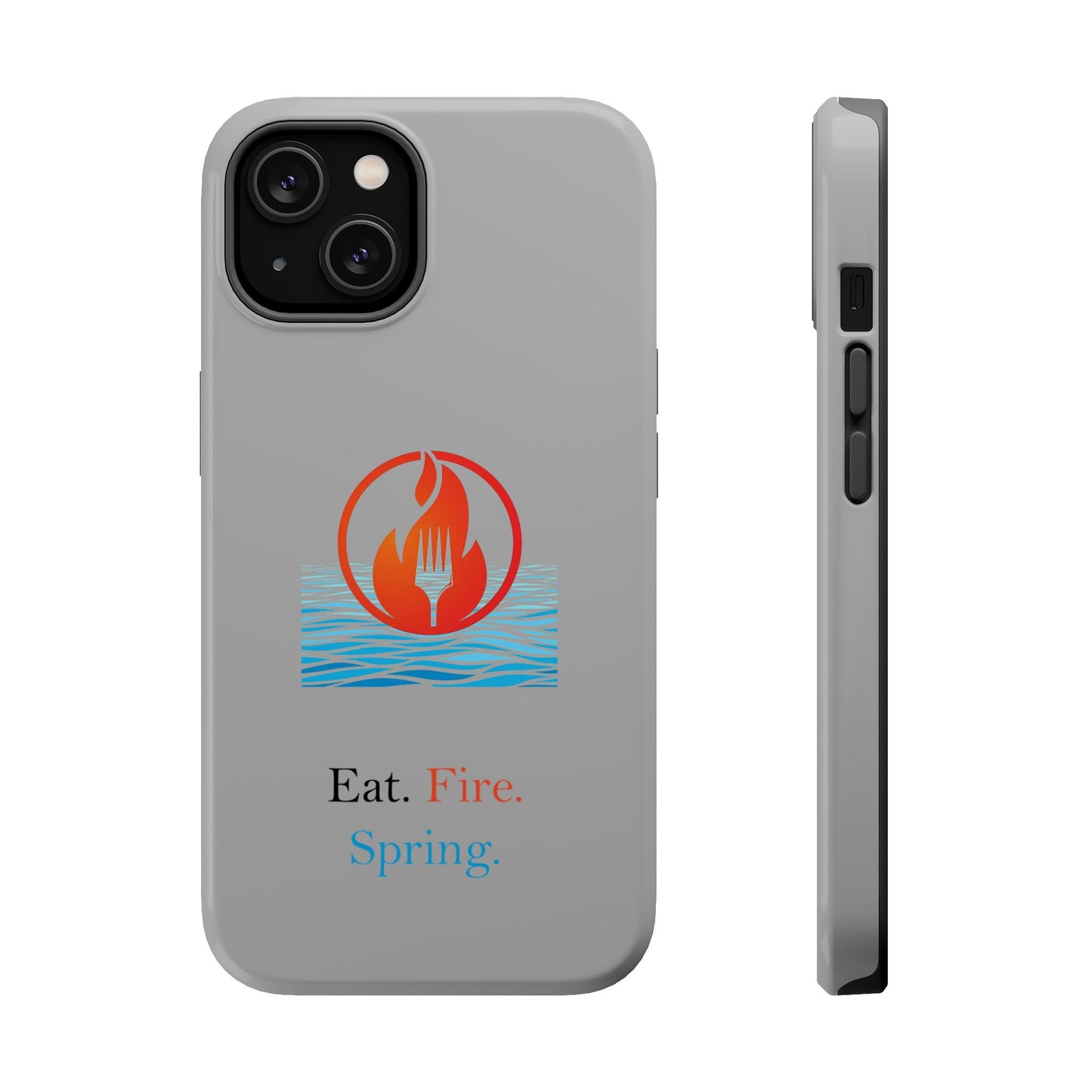 Eat Fire Spring iPhone Case - Image Logo