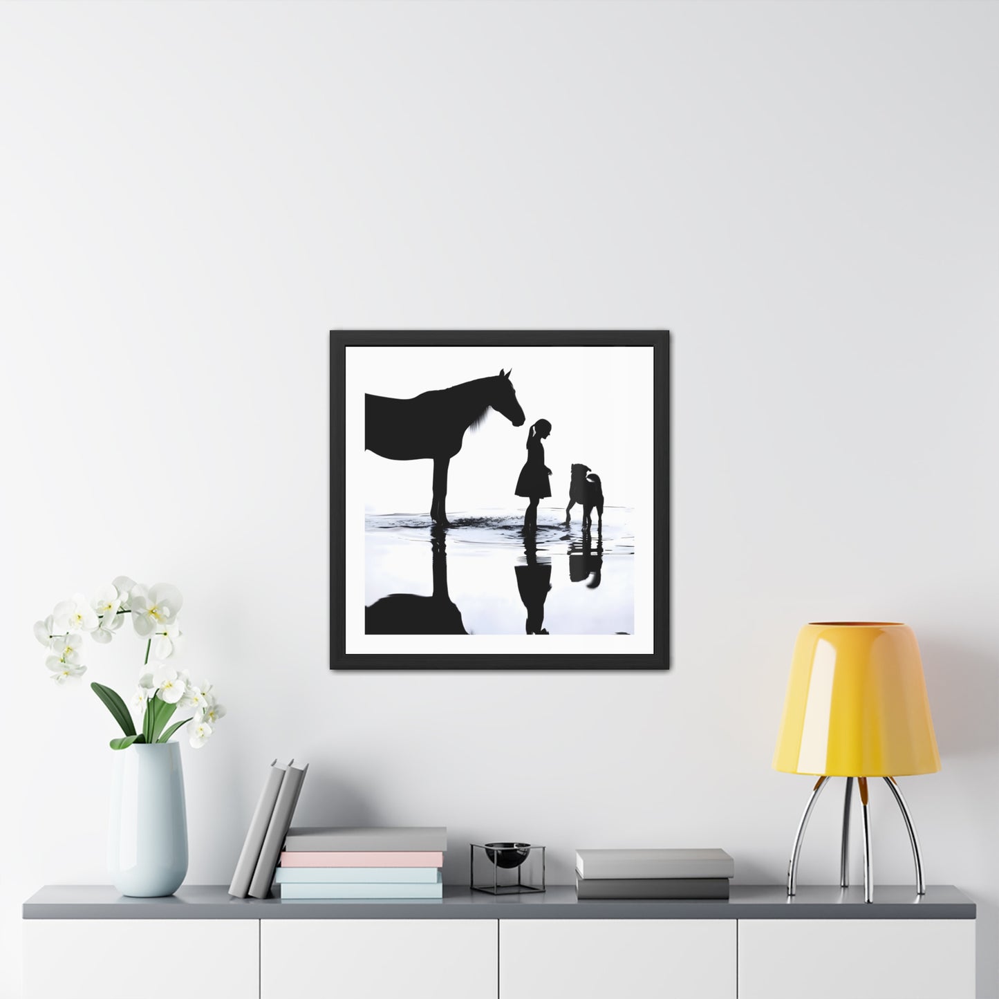 Shoreline Trio II - Tide & Light Series Framed Poster