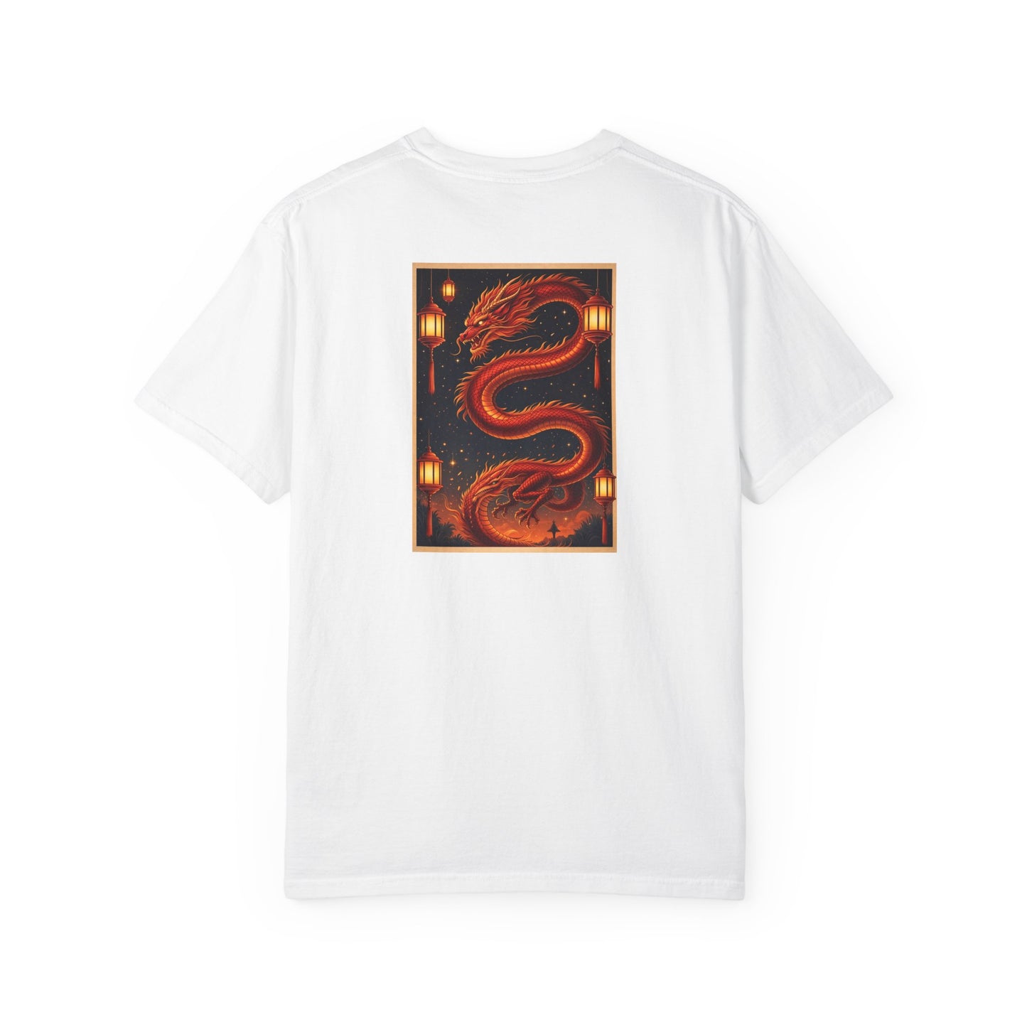 Zodiac Year of the Dragon (2024+) Vintage Retro Art Series Cotton Tee