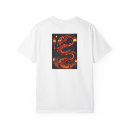 Zodiac Year of the Dragon (2024+) Vintage Retro Art Series Cotton Tee