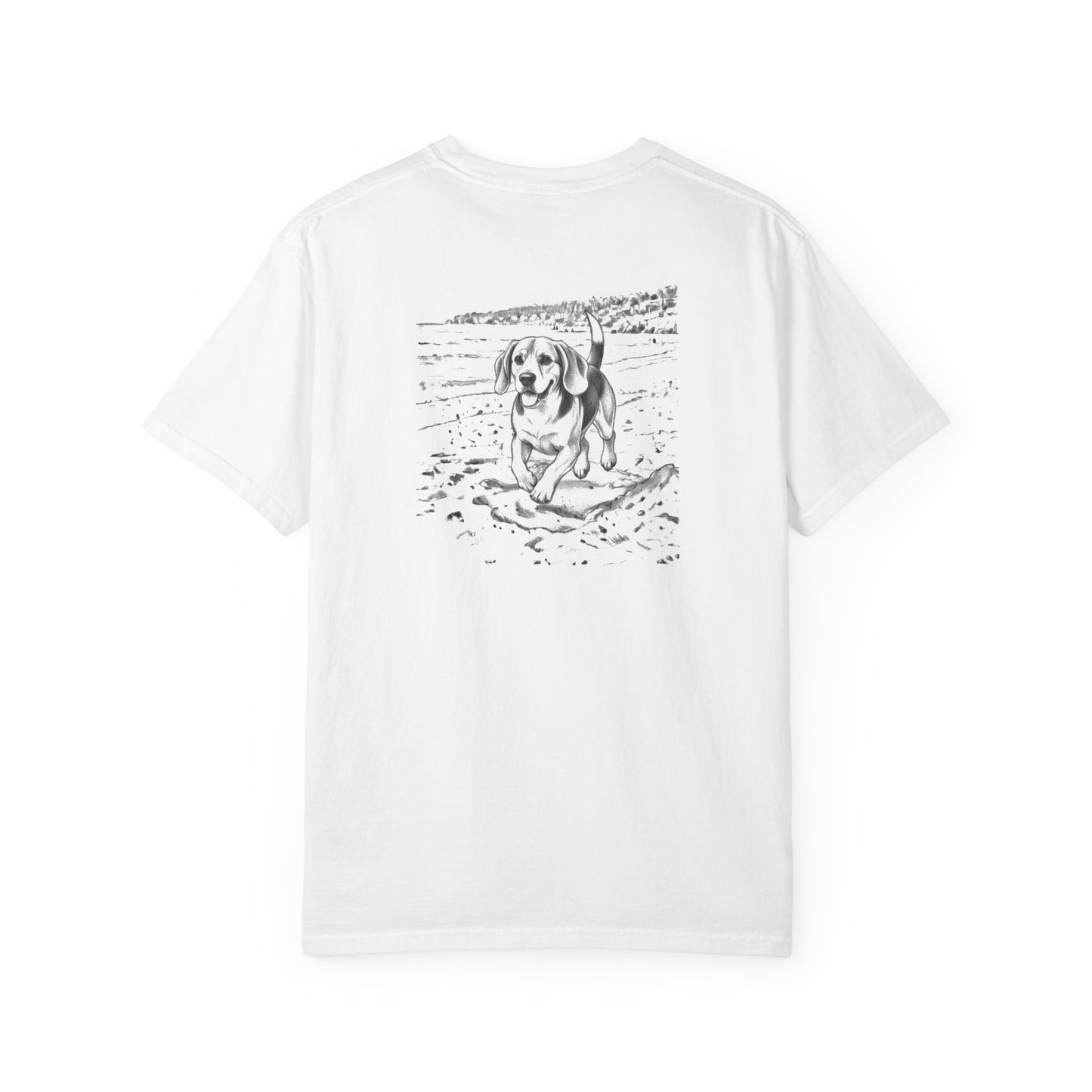 Le Grand Béagle Coupable Vintage Retro Cotton Art Series Tee