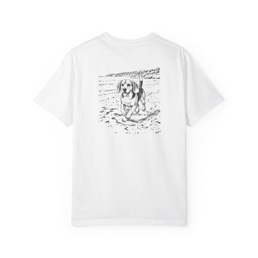 Le Grand Béagle Coupable Vintage Retro Cotton Art Series Tee