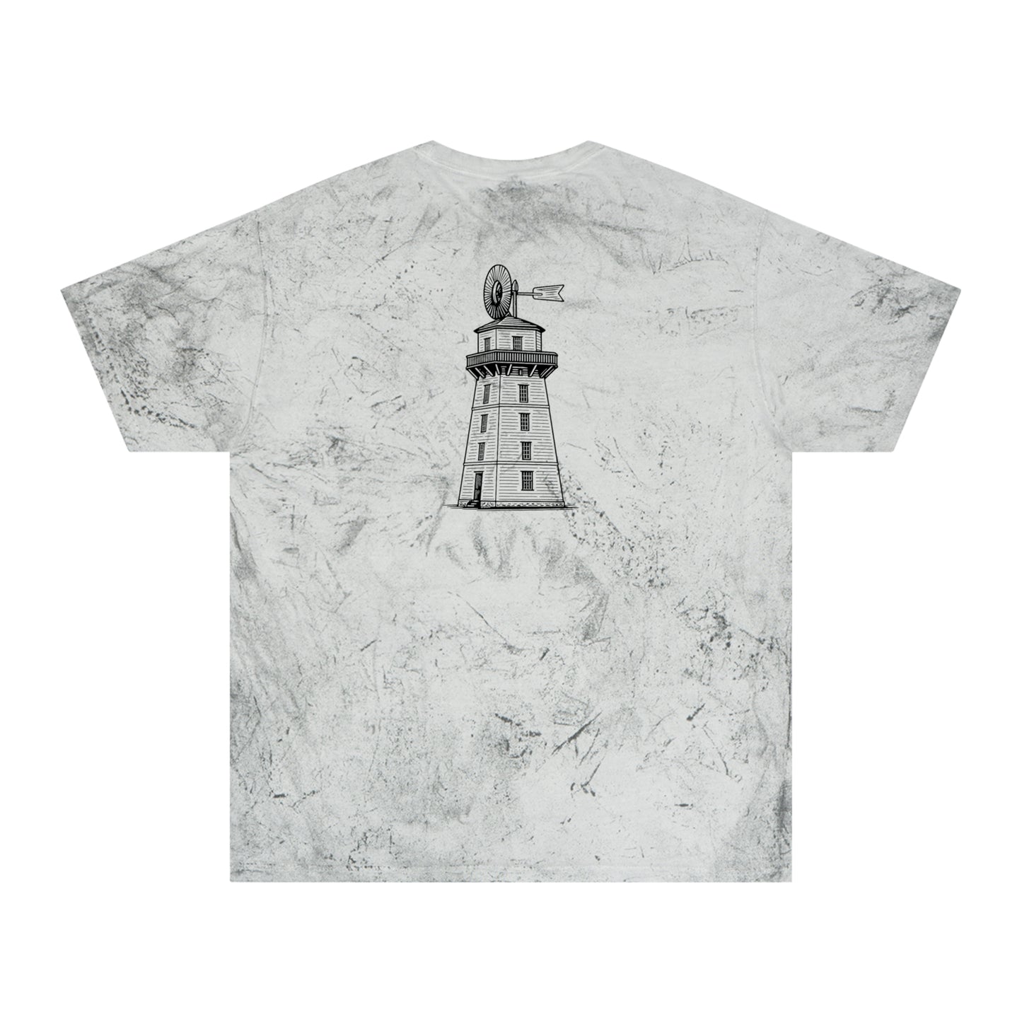 Wiantenuck Retro Color Blast Cotton Tee - Combo Logo