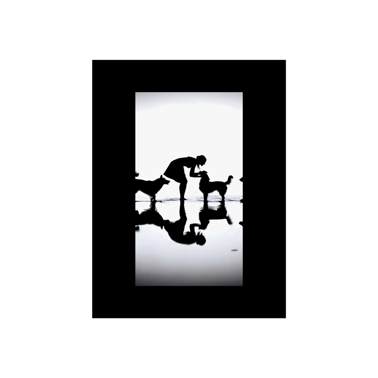 Shoreline Gathering - Tide & Light Series Giclée Unframed Poster