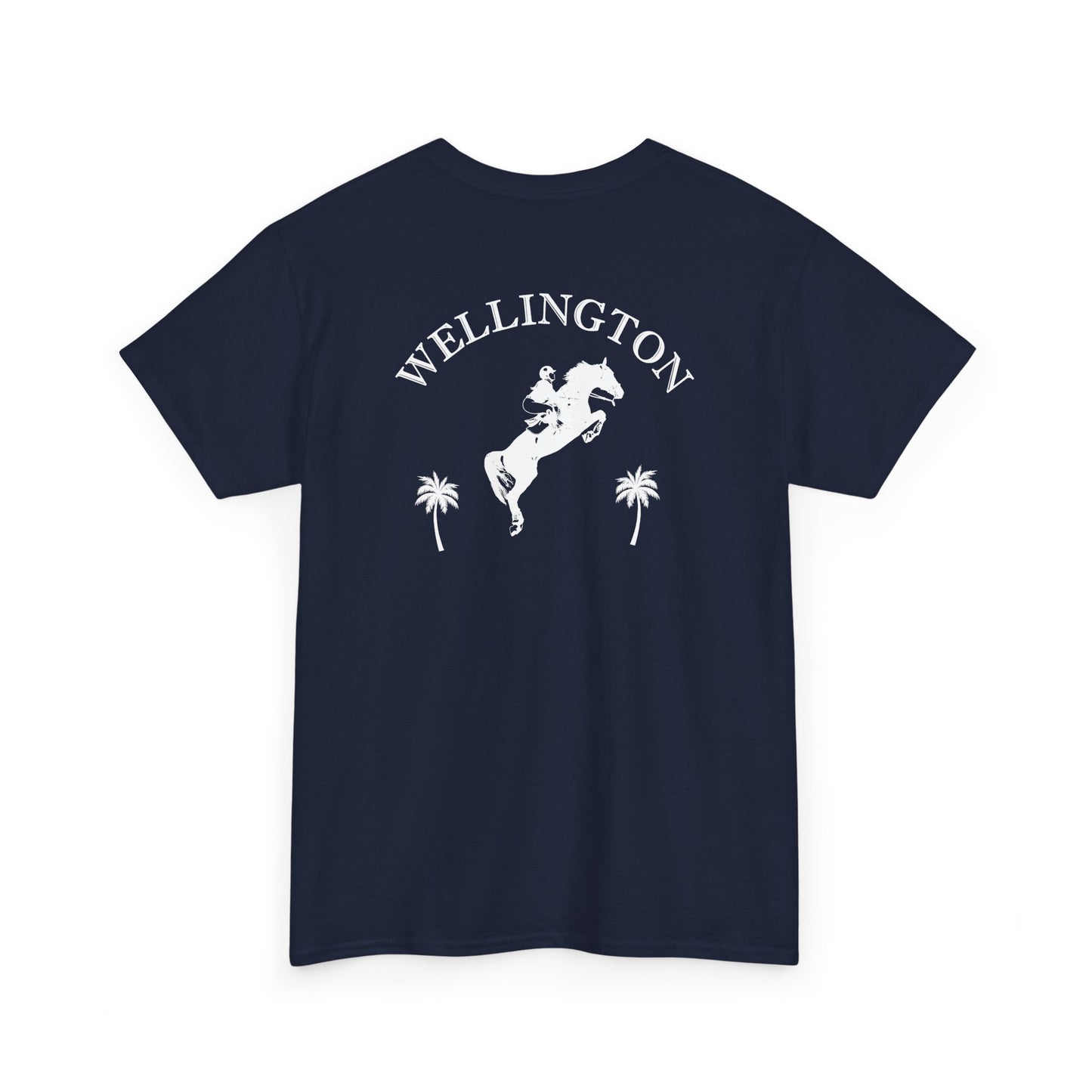 Wellington Florida Vintage Retro Unisex Heavy Cotton Equestrian Tee