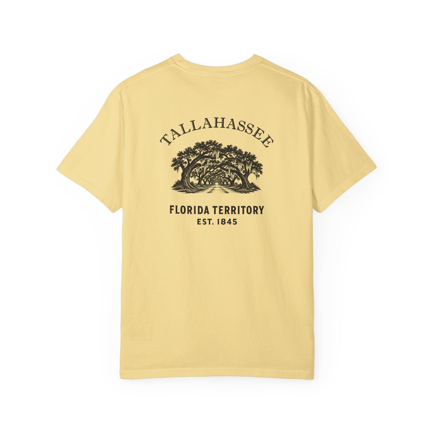 Tallahassee Florida Canopy Road Garment-Dyed Heavyweight Tee