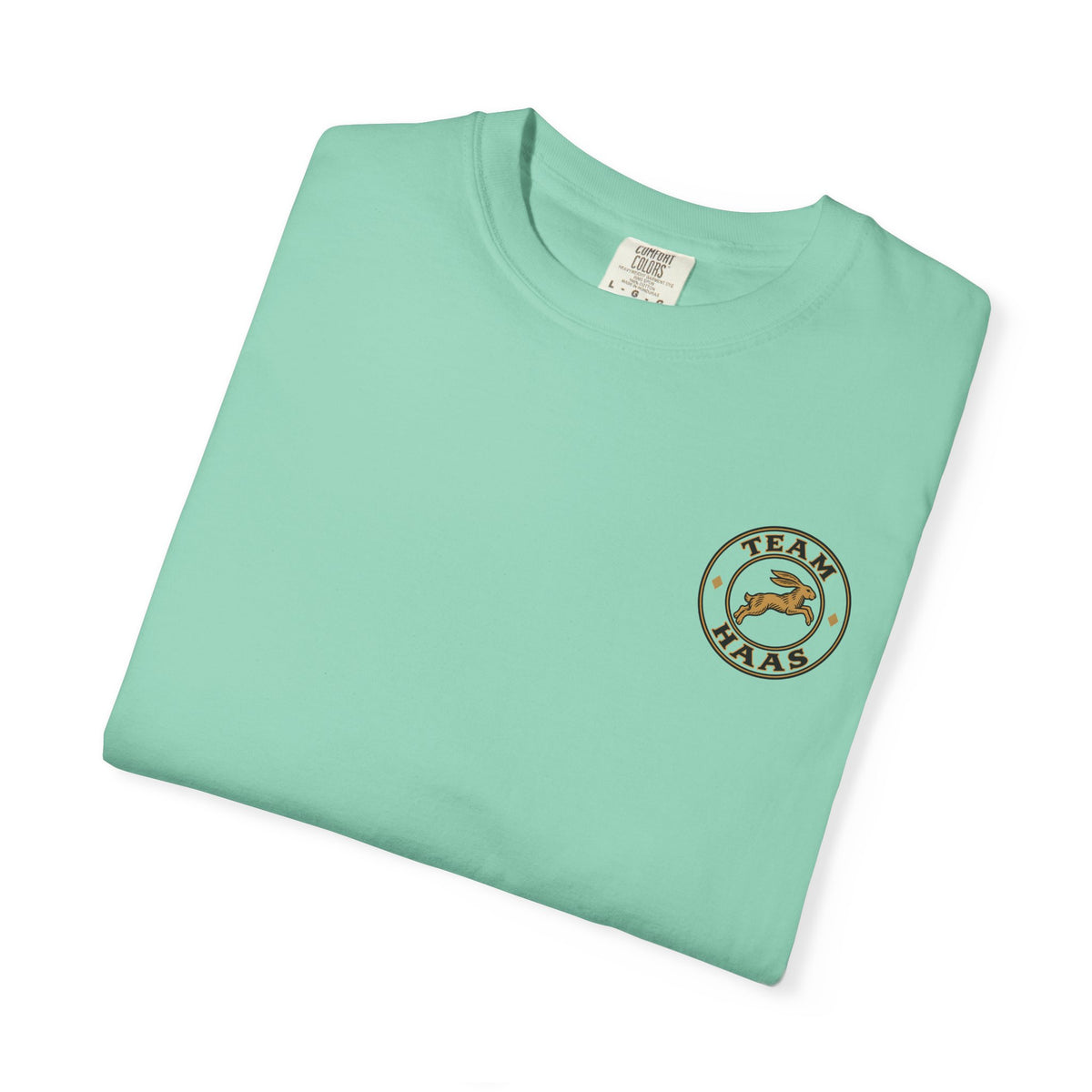 Detail View, TH Monogram on the Team Haas Tee