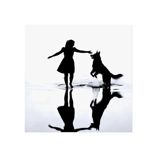 Whitewater Leap - Tide & Light Series Giclée Unframed Art Print