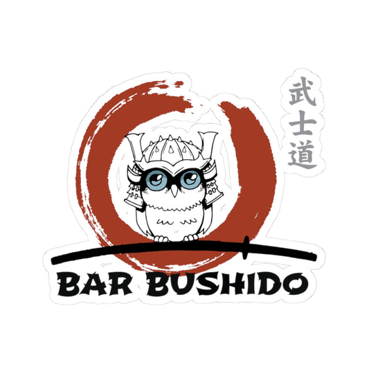 Bar Bushido Vinyl Sticker - Color Logo