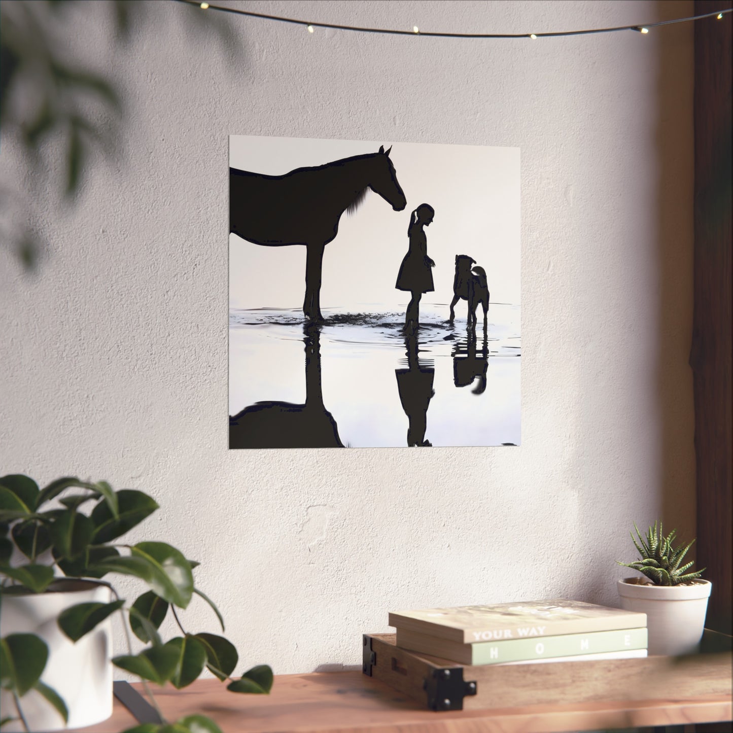 Shoreline Trio II - Tide & Light Series Giclée Unframed Poster