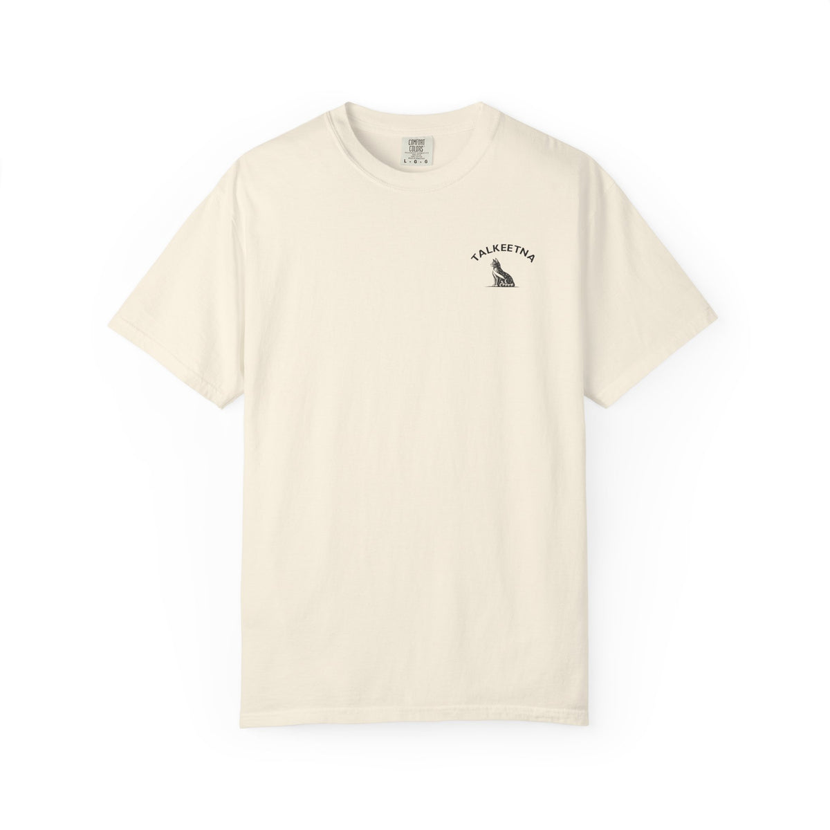 Talkeetna Alaska Cat Mayor Garment-Dyed Heavyweight Tee