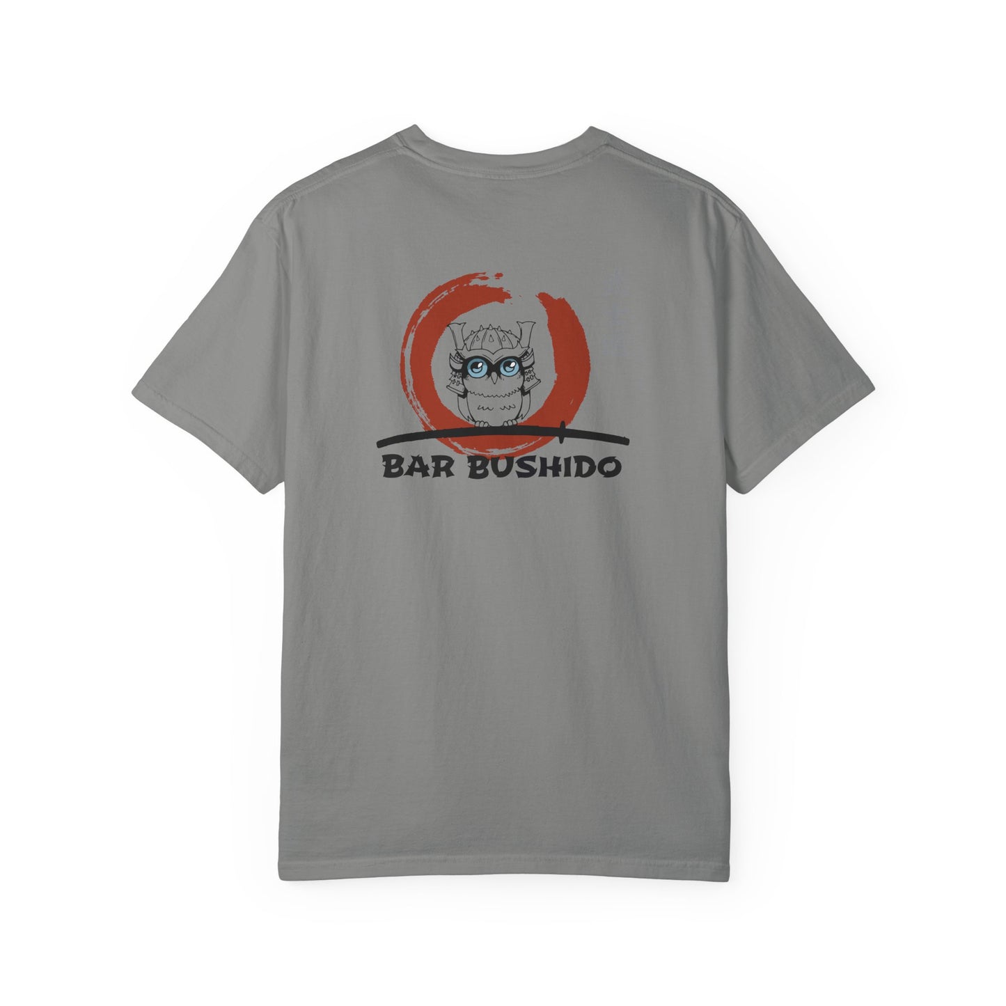 Bar Bushido Front & Rear Print Art Series Cotton Tee - Color Logo