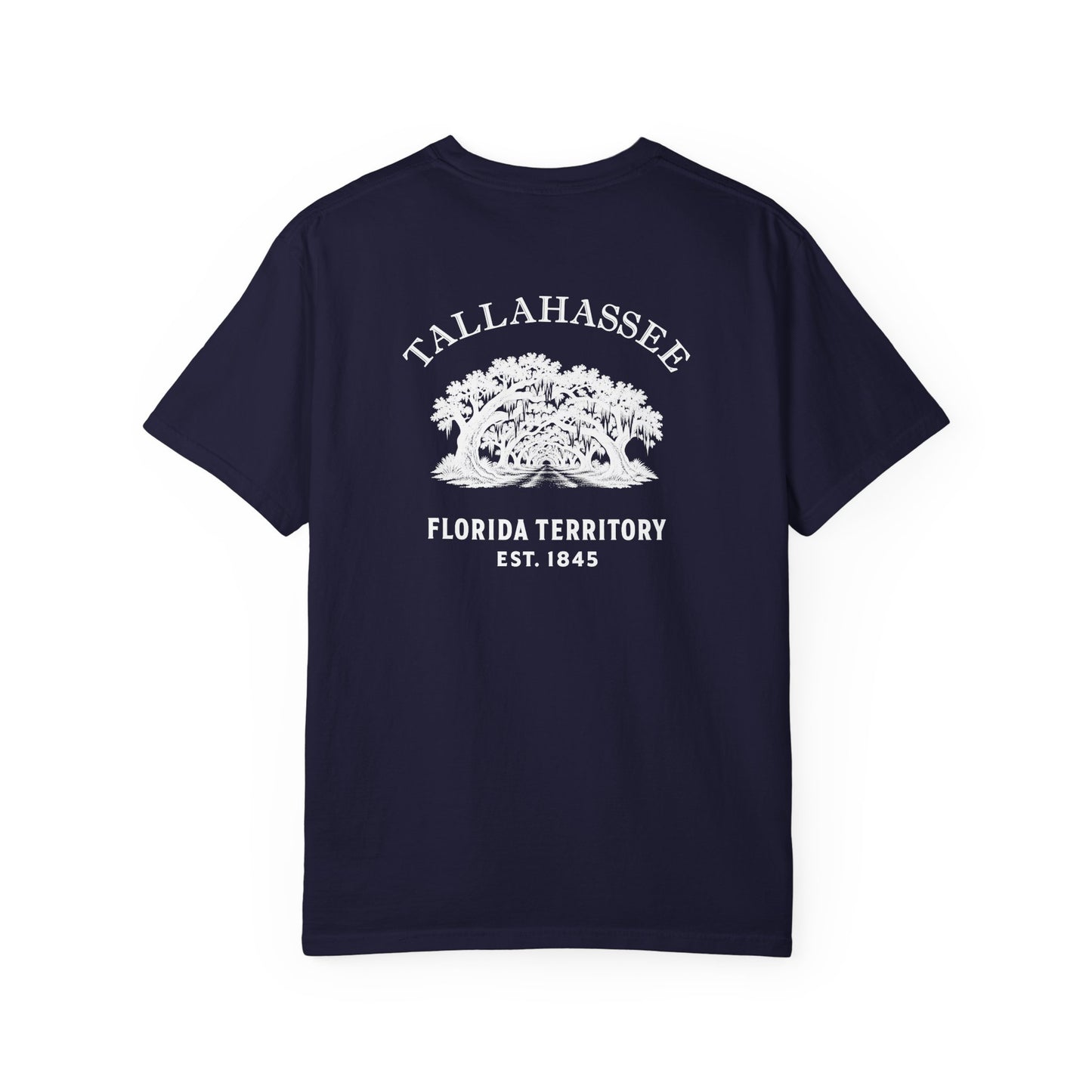 Tallahassee Florida Canopy Road Garment-Dyed Heavyweight Tee