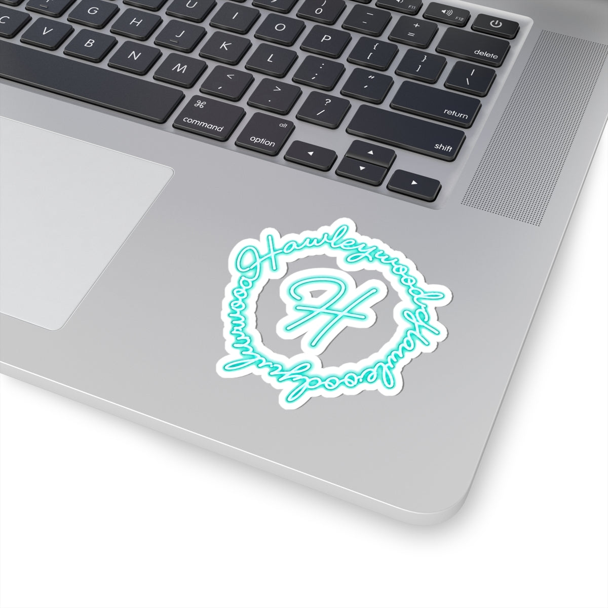 Hawleywood Vintage Retro Vinyl Sticker - Lace Logo