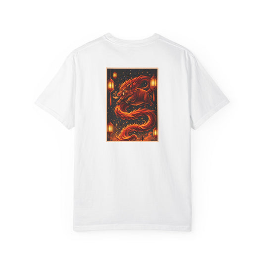 Zodiac Year of the Pig (2019+) Vintage Retro Art Series Cotton Tee