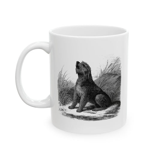 Otterhound Vintage Retro Ceramic Mug - Howling For Fun
