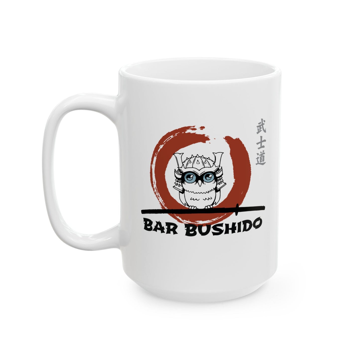 Bar Bushido Ceramic Mug - Color Logo