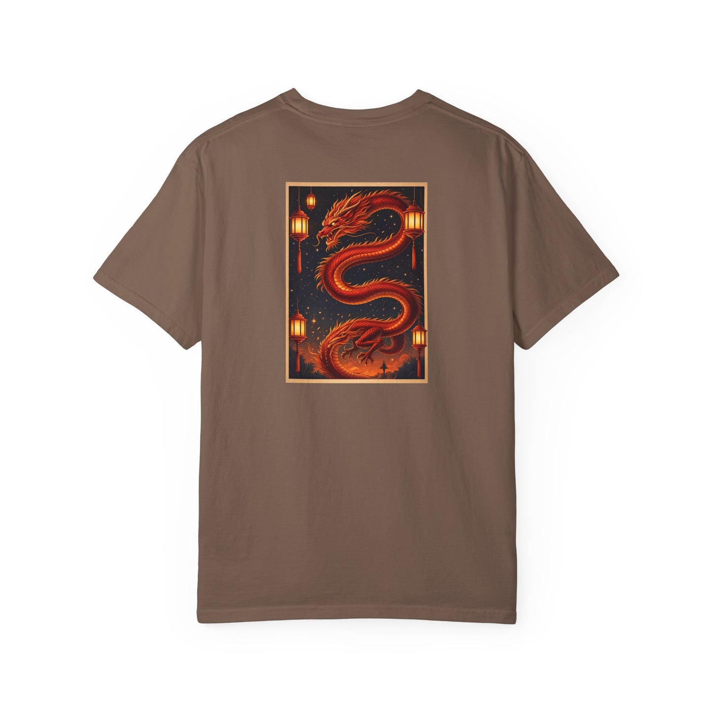 Zodiac Year of the Dragon (2024+) Vintage Retro Art Series Cotton Tee
