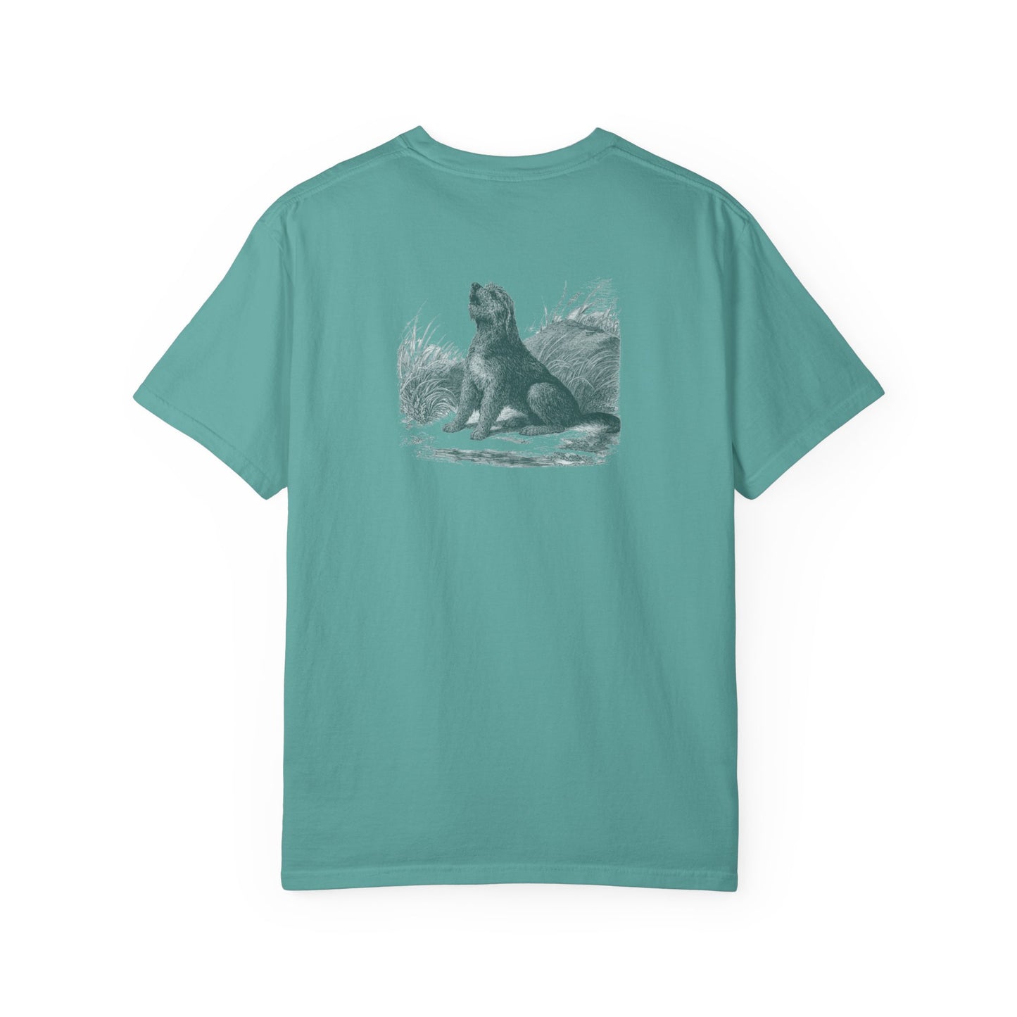 Otterhound Vintage Retro Cotton Art Series Tee