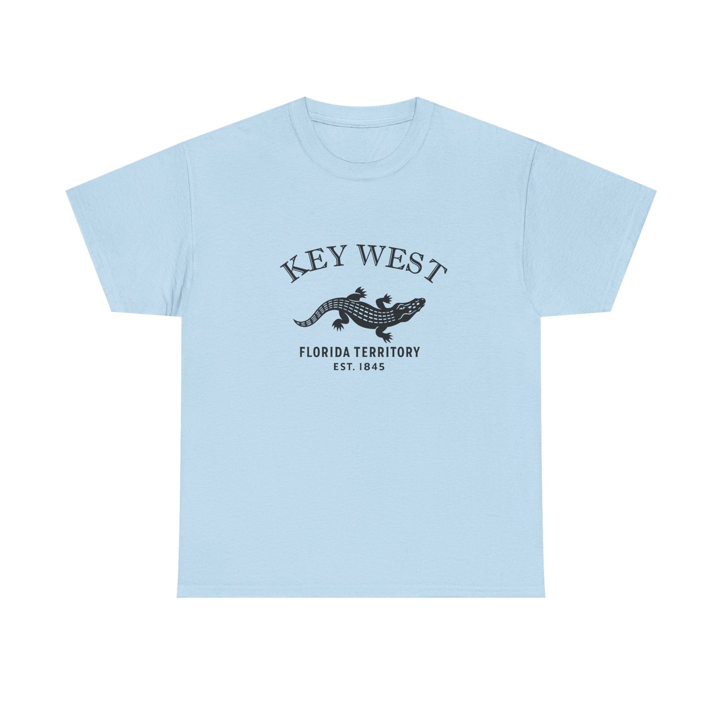 Key West Florida Vintage Retro Unisex Heavy Cotton Tee - Black Logo