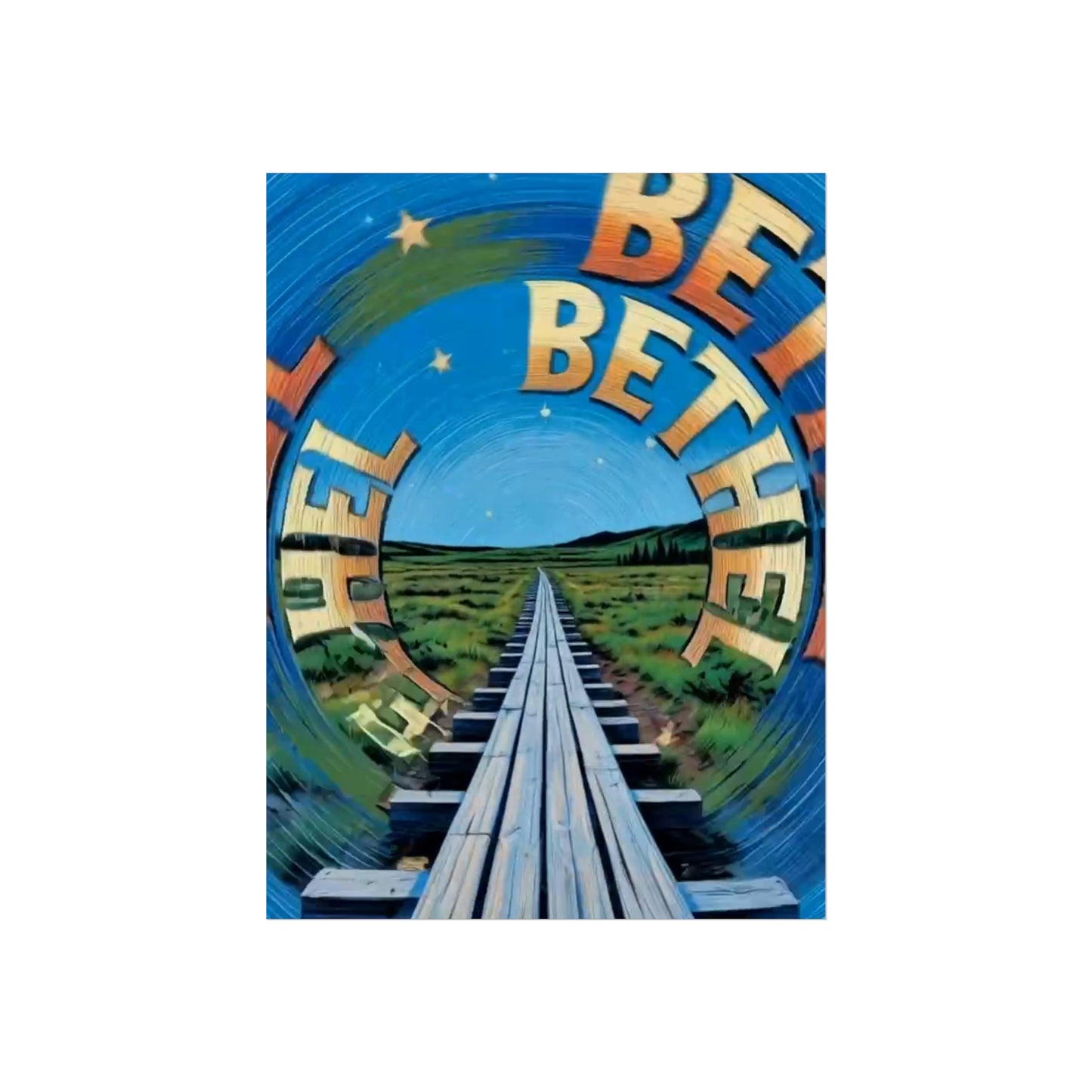 Bethel Alaska Vintage Retro Giclée Print Art Series Poster