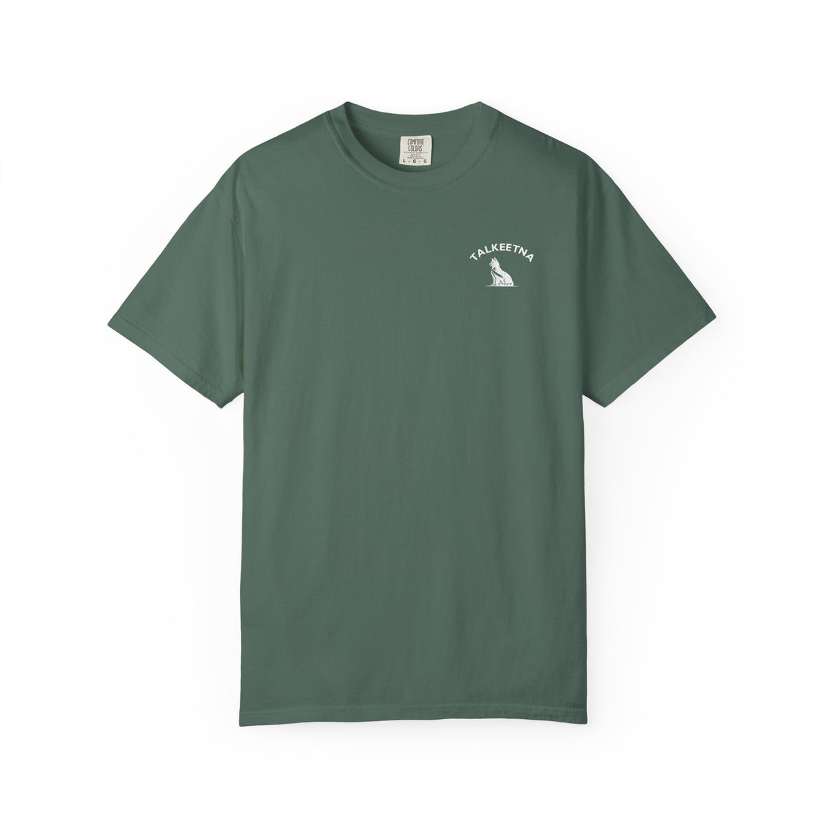 Talkeetna Alaska Cat Mayor Garment-Dyed Heavyweight Tee