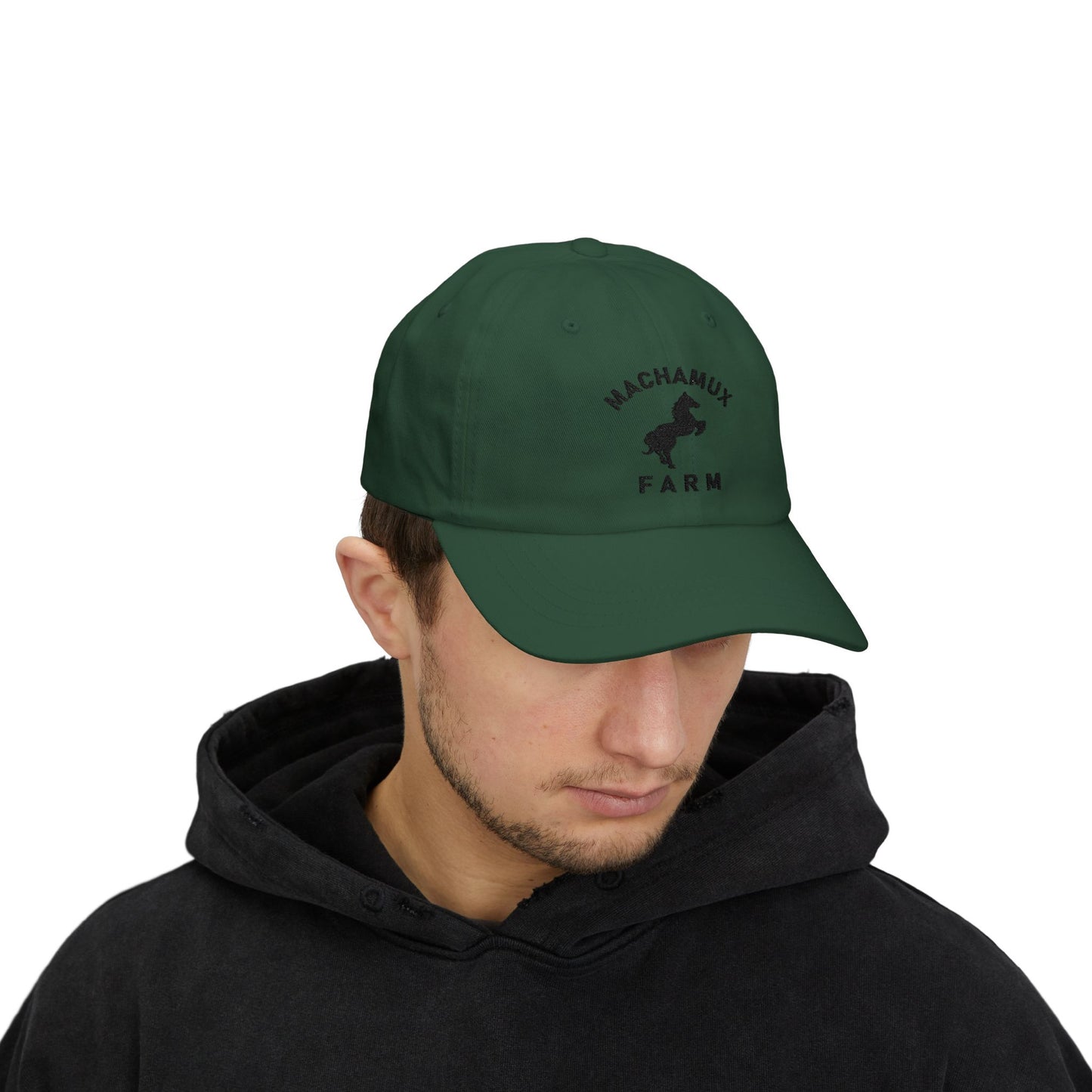 Machamux Farm Classic Cotton Cap - Black Logo