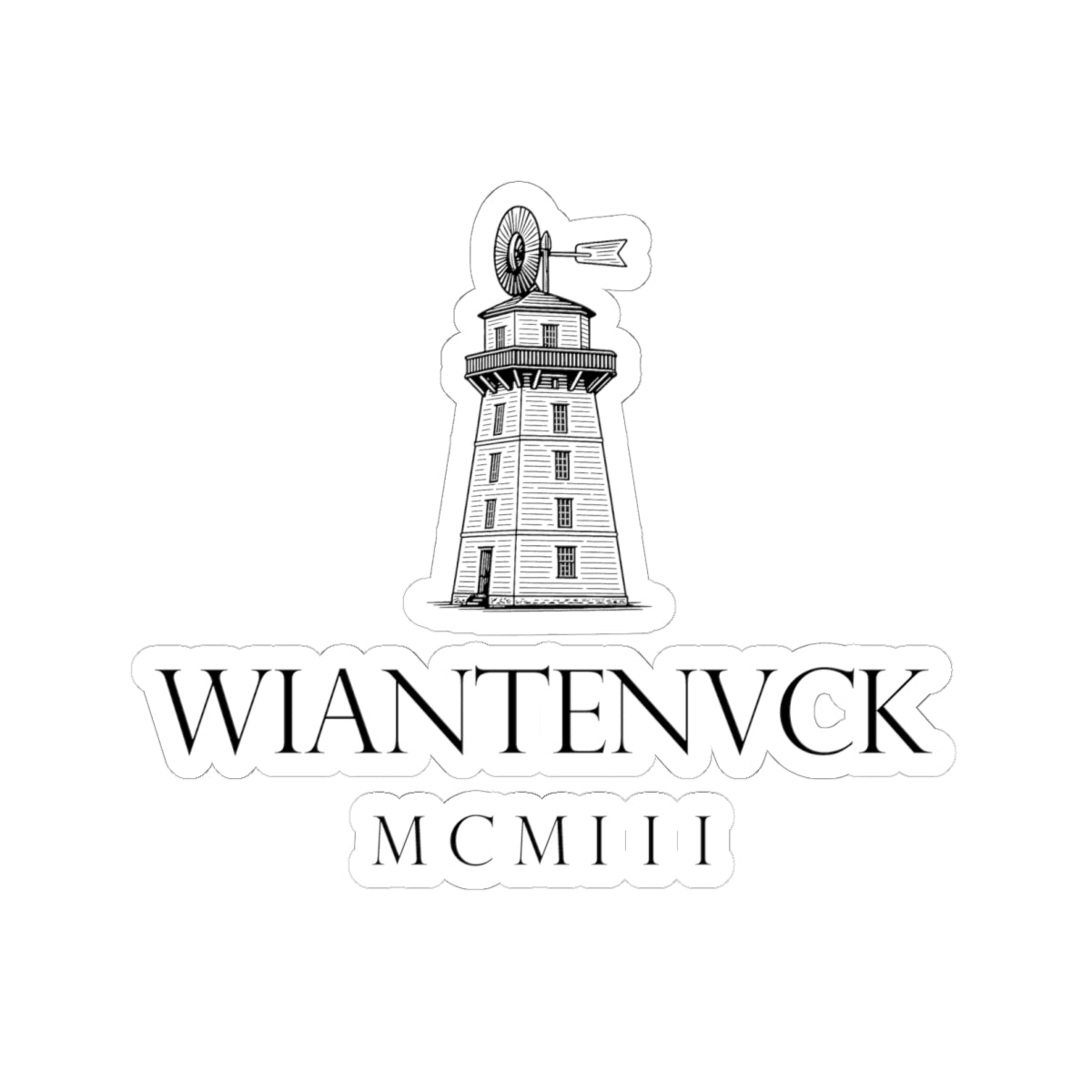 Wiantenuck Vinyl Sticker - Combo Logo