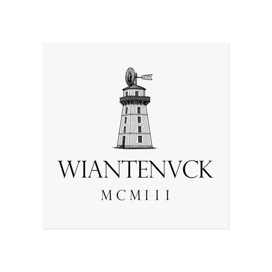 Wiantenuck Art Series Poster - Black Logo