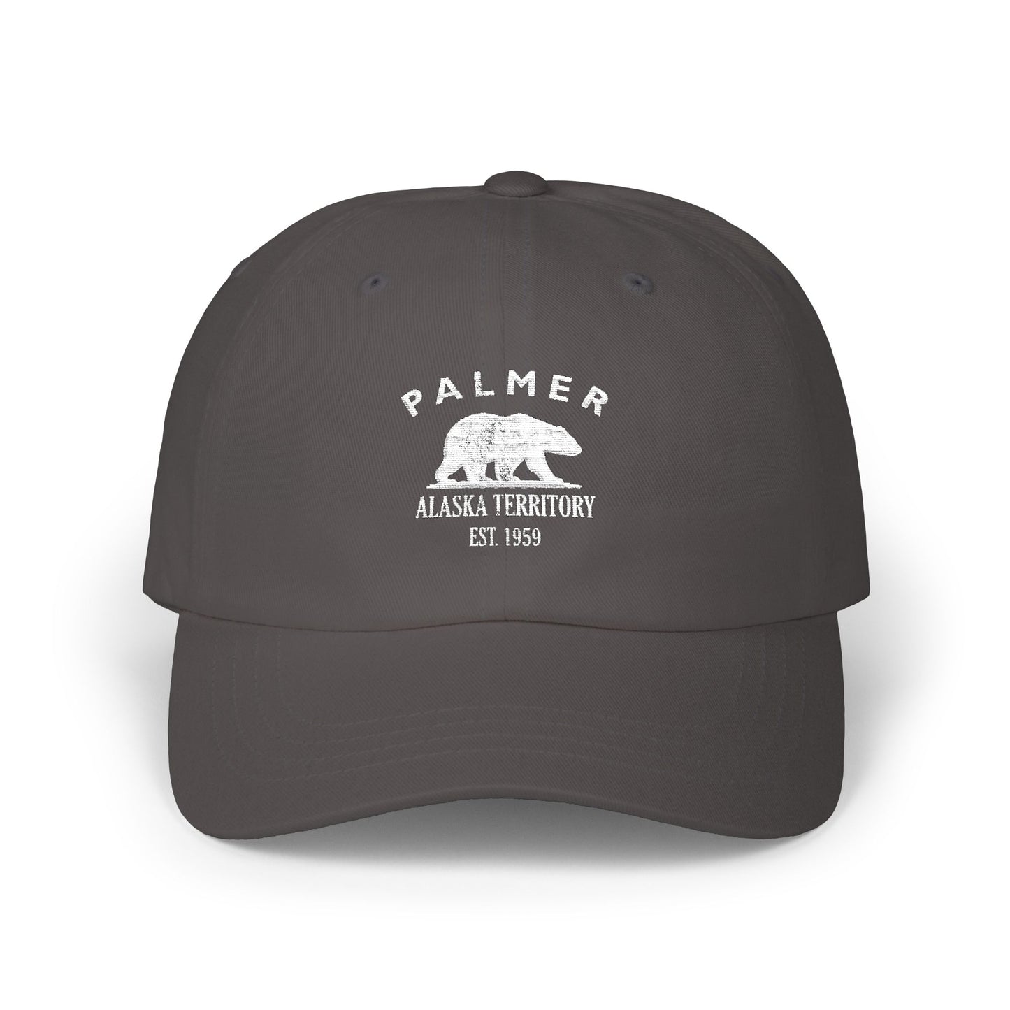 Palmer Alaska Classic Cotten Cap - White Logo