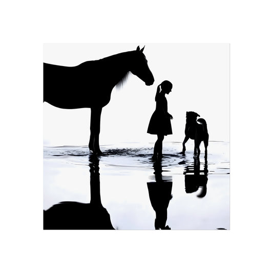 Shoreline Trio II - Tide & Light Series Giclée Unframed Art Print