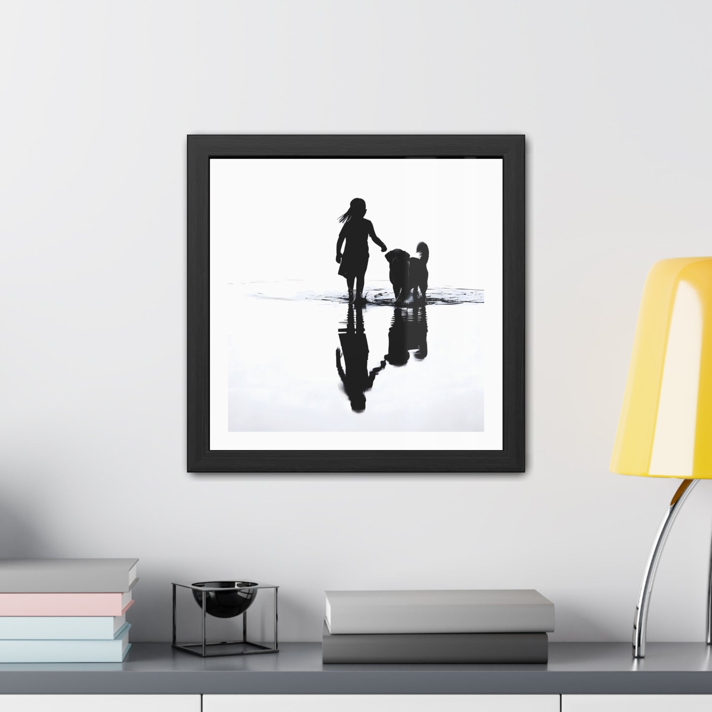 Whitewater Run - Tide & Light Series Framed Poster