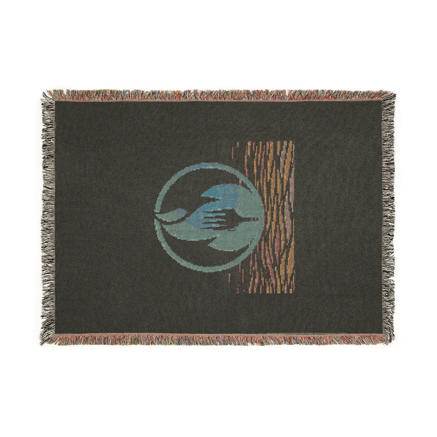 Eat Fire Spring Cotton Woven Blanket - Image Logo