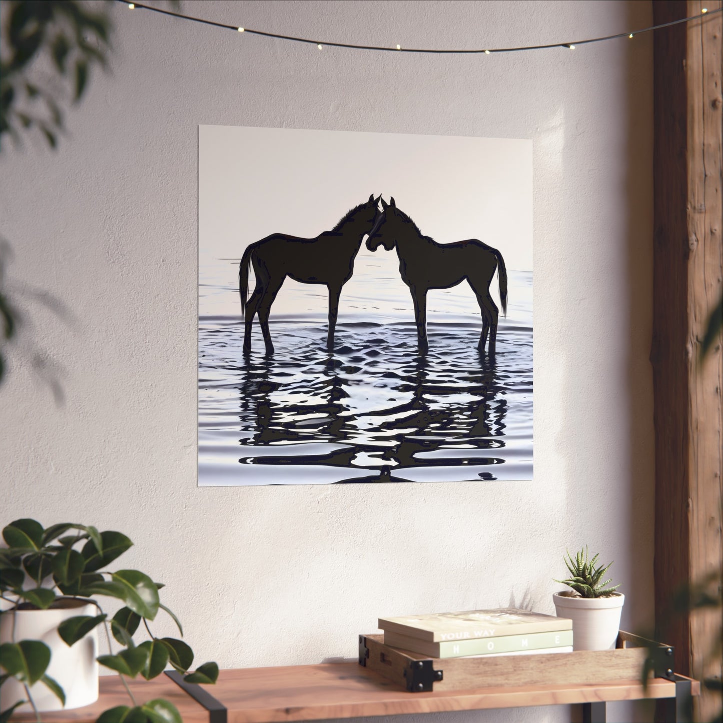 Quiet Pair - Tide & Light Series Giclée Unframed Poster