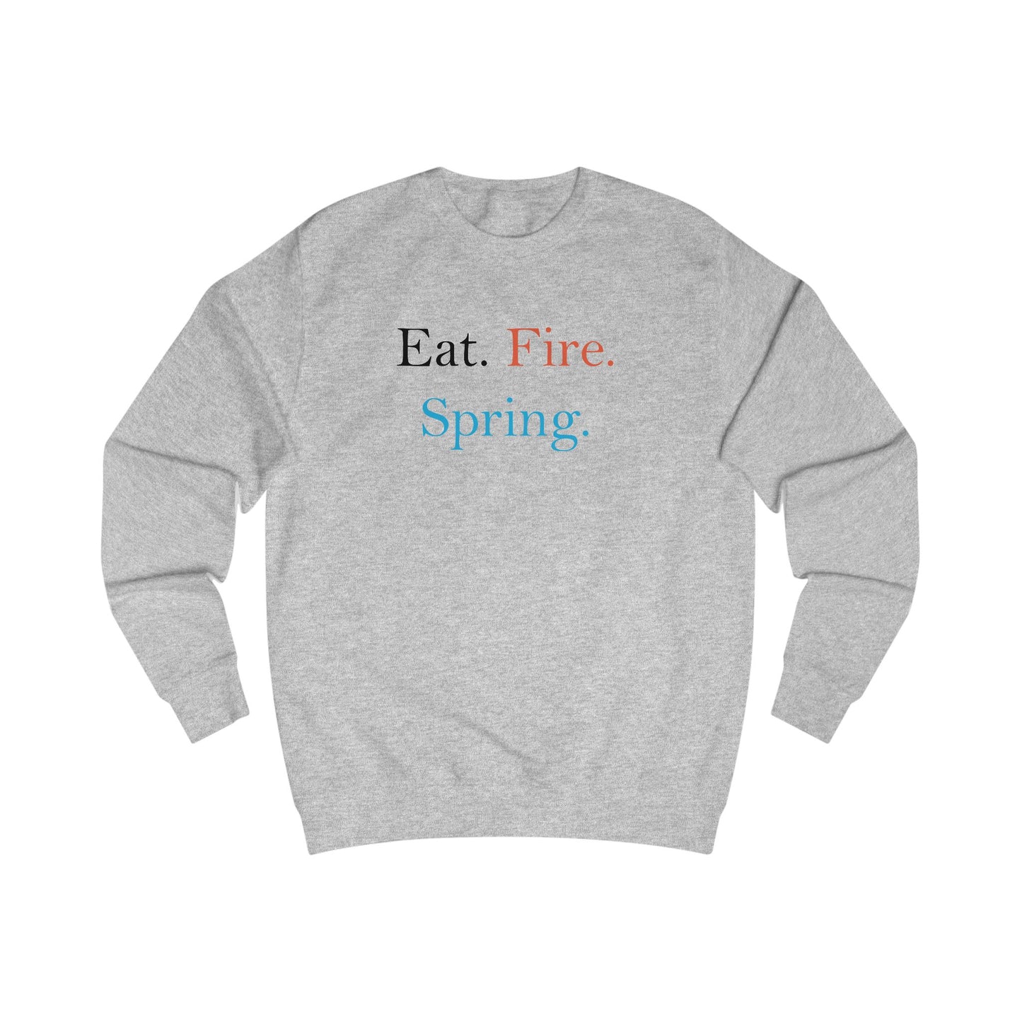 Eat Fire Spring Crewneck Sweatshirt — Text Logo
