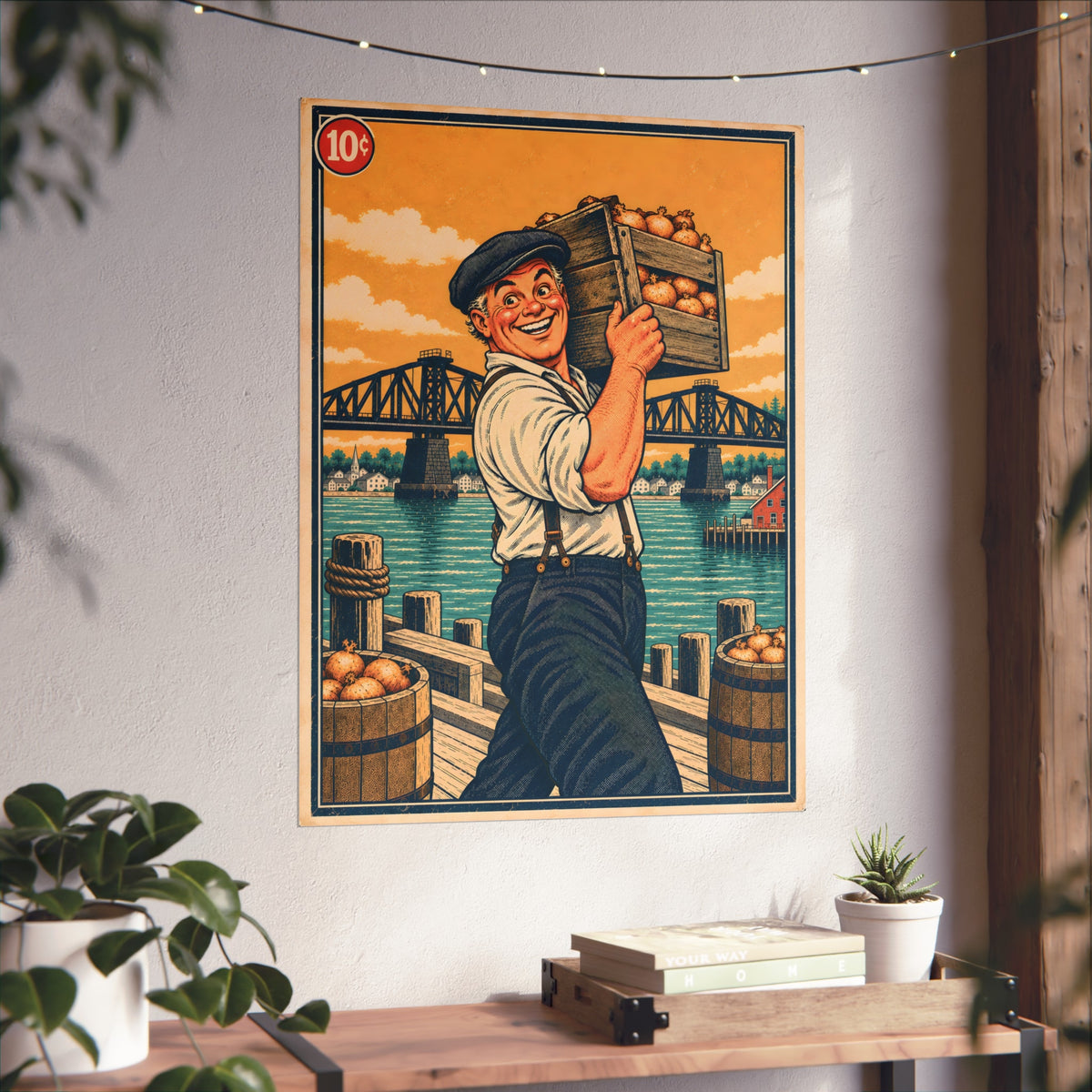 Westport Connecticut Vintage Retro Art Series Poster