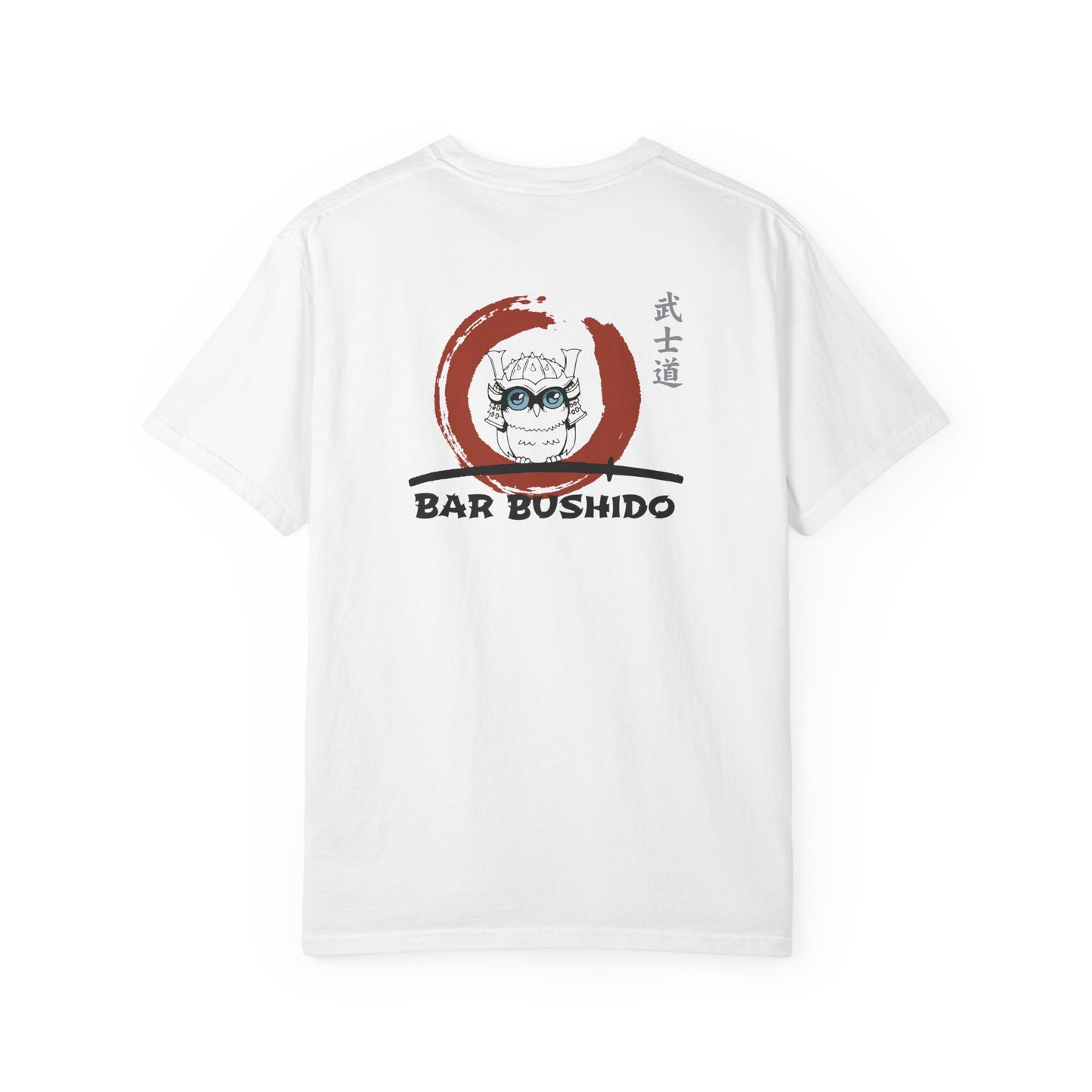 Bar Bushido Front & Rear Print Art Series Cotton Tee - Color Logo
