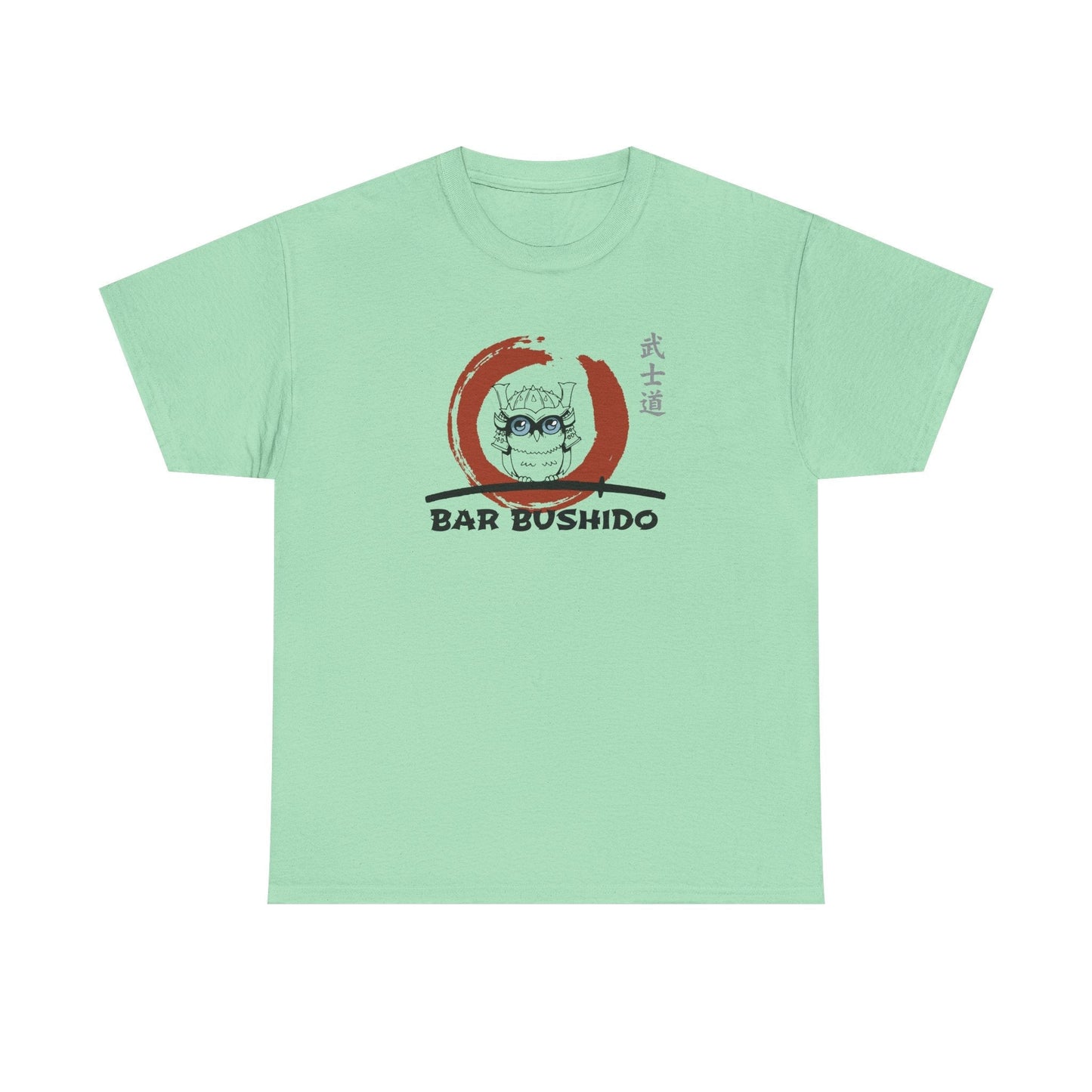 Bar Bushido Unisex Heavy Cotton Tee - Color Logo